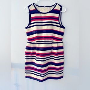 J.Crew striped dress